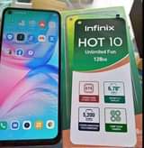 A picture of Infinix hot 10 .new in box