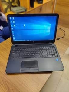 A picture of Hp laptop 15 AMD Radeon graphics 4gb ram 500gb storage