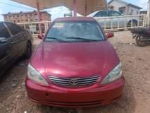 A picture of Camry 2004 baked on first body absolutely nothing to fix