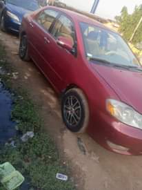 A picture of Toks standard Toyota Corolla 04Engine Transmission AC are all working