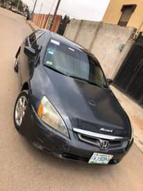 A picture of REGISTERED 2005 HONDA ACCORD WHAT TO FIX NOTHING PAINTED ENGINE