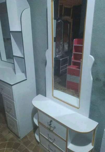 A picture of Double and single dressing mirrors