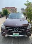 A picture of Benz ml350 2012 registered
