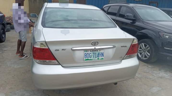 A picture of Registered Toyota Camry 04 4 plug. Flashed on first body.