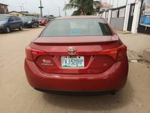 A picture of AWOOF AWOOF TOYOTA COROLLA 2014 Engine Gear Ac Nothing to