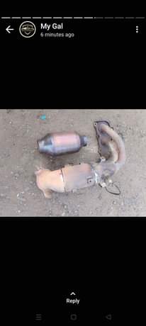 A picture of Muffler catalyst available