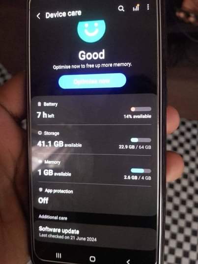 A picture of Samsung A30