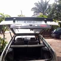 A picture of Toyota Corolla hatchback old model pure first body in perfect