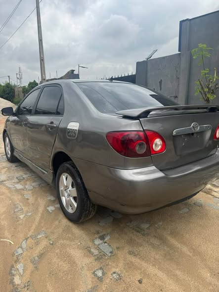 A picture of Toyota corolla 06 sharp engine and gear ac needs atten