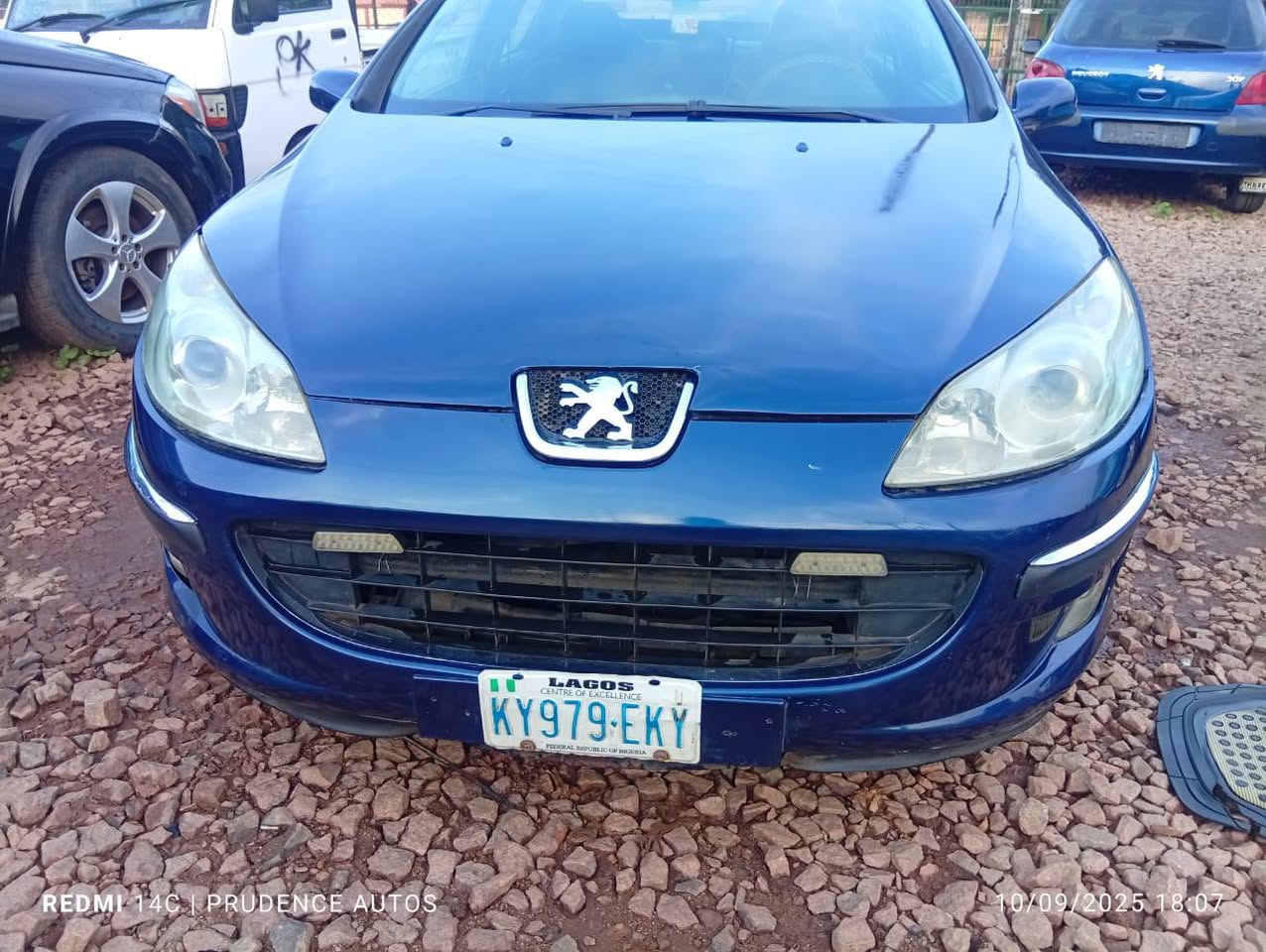 A picture of Peugeot 407 manual 2007 model