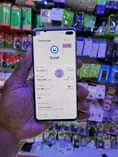 A picture of SAMSUNG GALAXY S10 Price 750k 128GB STORAGE 8GBRAM CALL WHATAPP