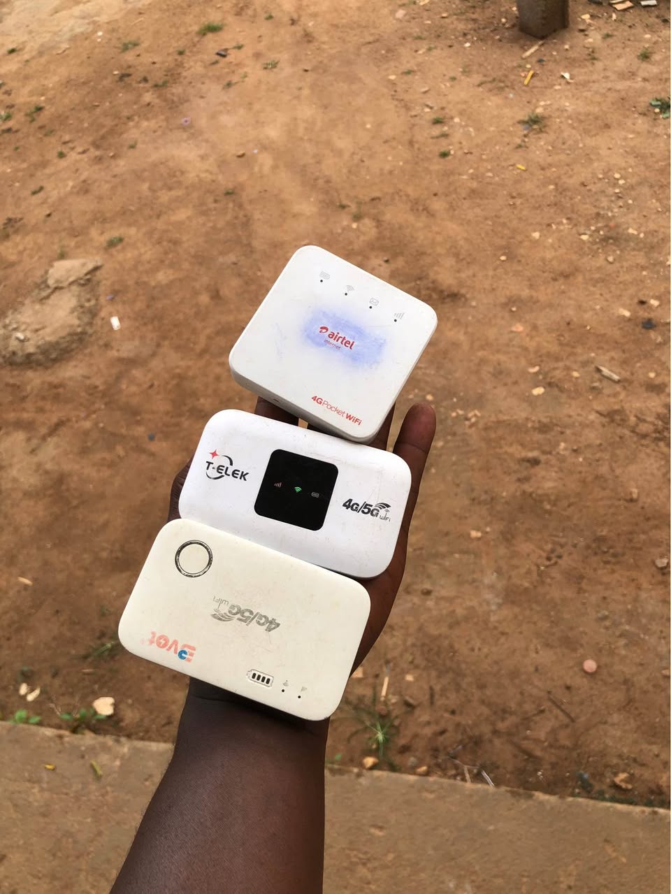 A picture of 5G high speed mifi