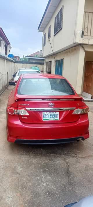 A picture of Tokunbo standard registered 2013 Toyota Corolla Sport