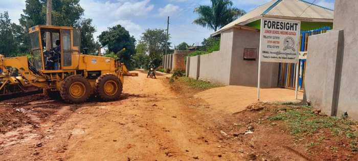 A picture of 50 100ft plots at our wakiso nkowe tarmac view estate