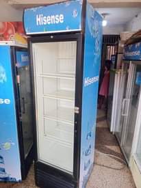 A picture of 500 LTRS DISPLAY HISENSE FRIDGE