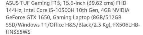 gaming laptops