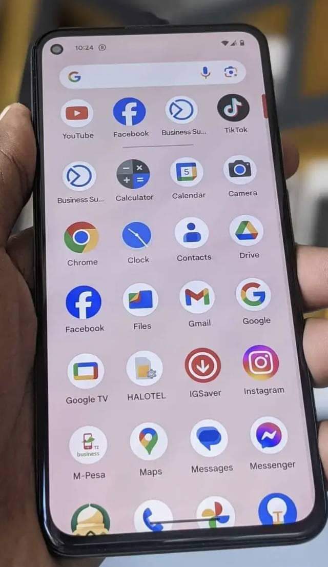 A picture of google pixel 4a