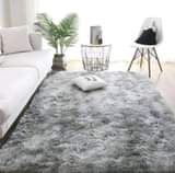 A picture of Classy fluffy center Bedside carpets
