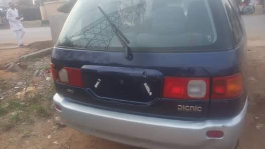 A picture of Toyota picnic car is automatic drive the asking price N1.8m