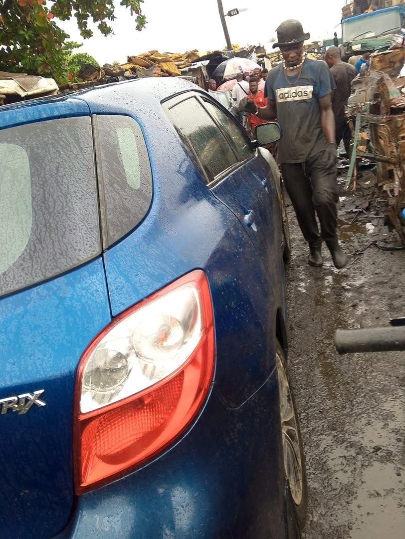 A picture of FASTEST FINGER Nigeria used Toyota Matrix 2010 first body pan