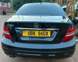 A picture of Benz c180 2013 model