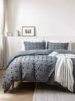 A picture of 6pc cotton Plain duvets 4 pillow cases 1 bedsheet 1