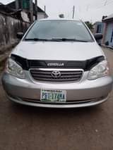 A picture of Toyota corolla 06 model