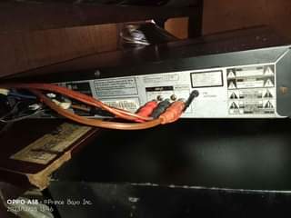 A picture of LG Home Theater Engine with remote control. Everything working perfectly.