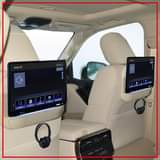 A picture of Toyota land cruiser headrest android screen unit for seal dm