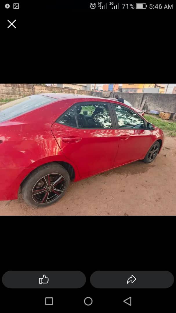 A picture of 2014 Corolla Belgium Tokunbo In Lagos at N12 6
