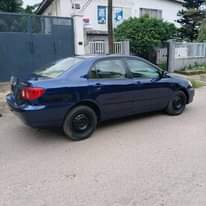 A picture of Toyota Corolla CE 2007 Tokunbos standard Color Blue Oven baked