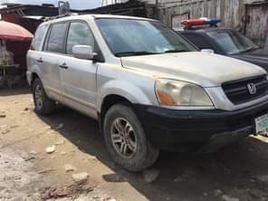 A picture of Very clean Honda pilot No waste time oooo As Edey