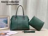 A picture of 2in1 women leather handbags available
