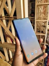 A picture of Samsung galaxy Note 9