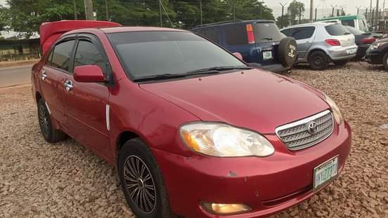 A picture of Corolla 2003 in good condition