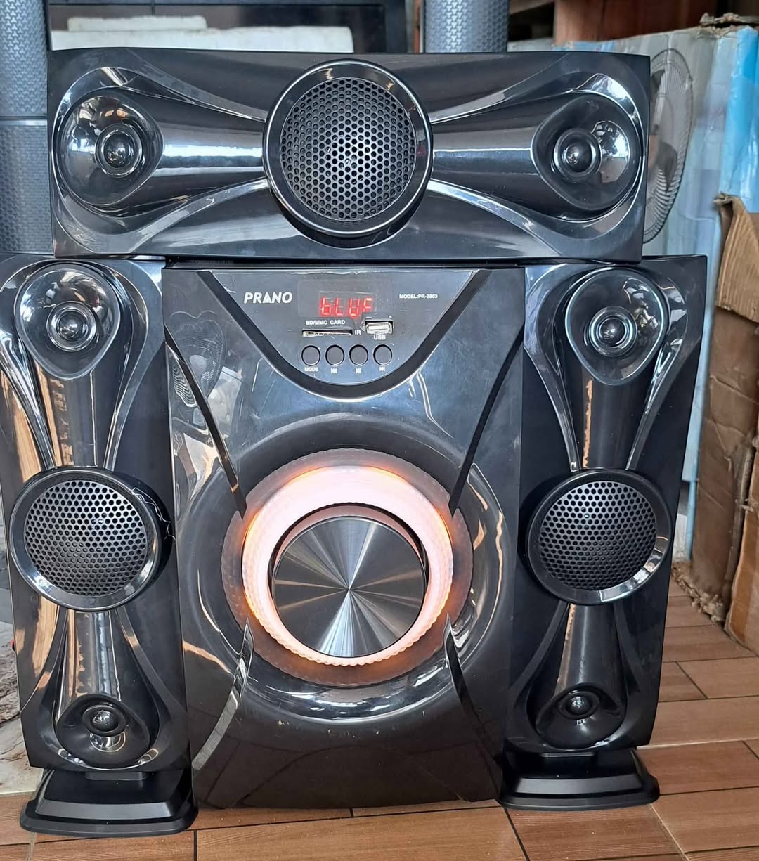 A picture of HOMETHEATER URIEL TEK GLOBAL CHOICE SHOP ADDRESS IS AT ELEME