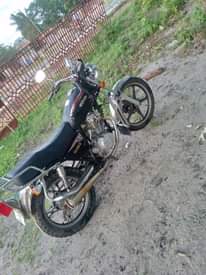 A picture of Haojue mninga cc 125
