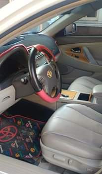 A picture of Toyota Camry 2008 Model Colour white First body beautiful interior