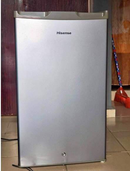 A picture of Hisense table top fridge