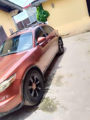 A picture of Nissan FX 35 first flash on first body everything is
