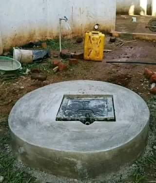 A picture of Borehole or pressure pump well