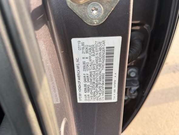 A picture of Honda Accord
