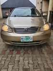 A picture of 2004 Belgium grade Corolla Smooth gear movement Very silent engine