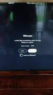 A picture of DSTV NOW app not working on your TV Box. We