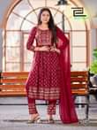A picture of Top Pant Dupatta