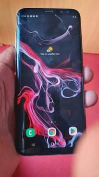 A picture of Samsung galaxy s8 with 64gb storage 4gb ram on sell