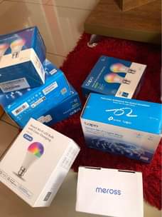 A picture of Smart Appliances Bulbs strip lights plugs door cams and more