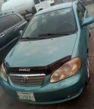 A picture of Toyota corolla 2004 Model Straight body Condition Nigerian used Smooth