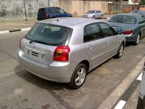 A picture of 2003 Clean Tokunbo Toyota Corolla hatch back Year of Production