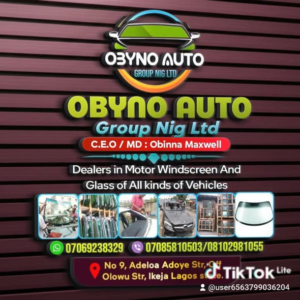 A picture of We sale and fix your motor windscreen and Glass of